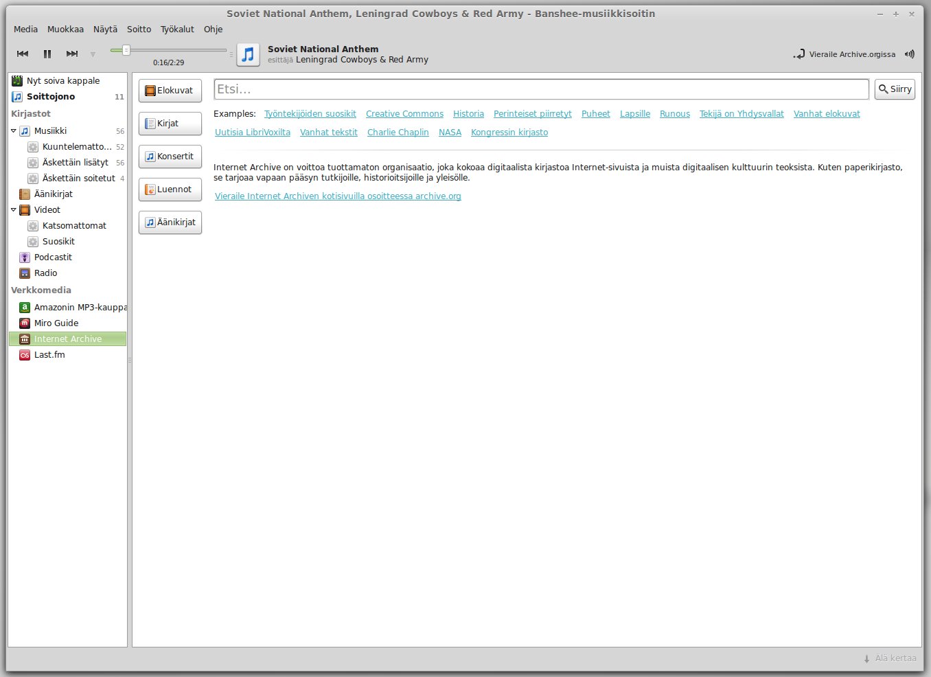 galleryimage:Internet Archive (archive.org) on suoraanselattavissaBansheella.