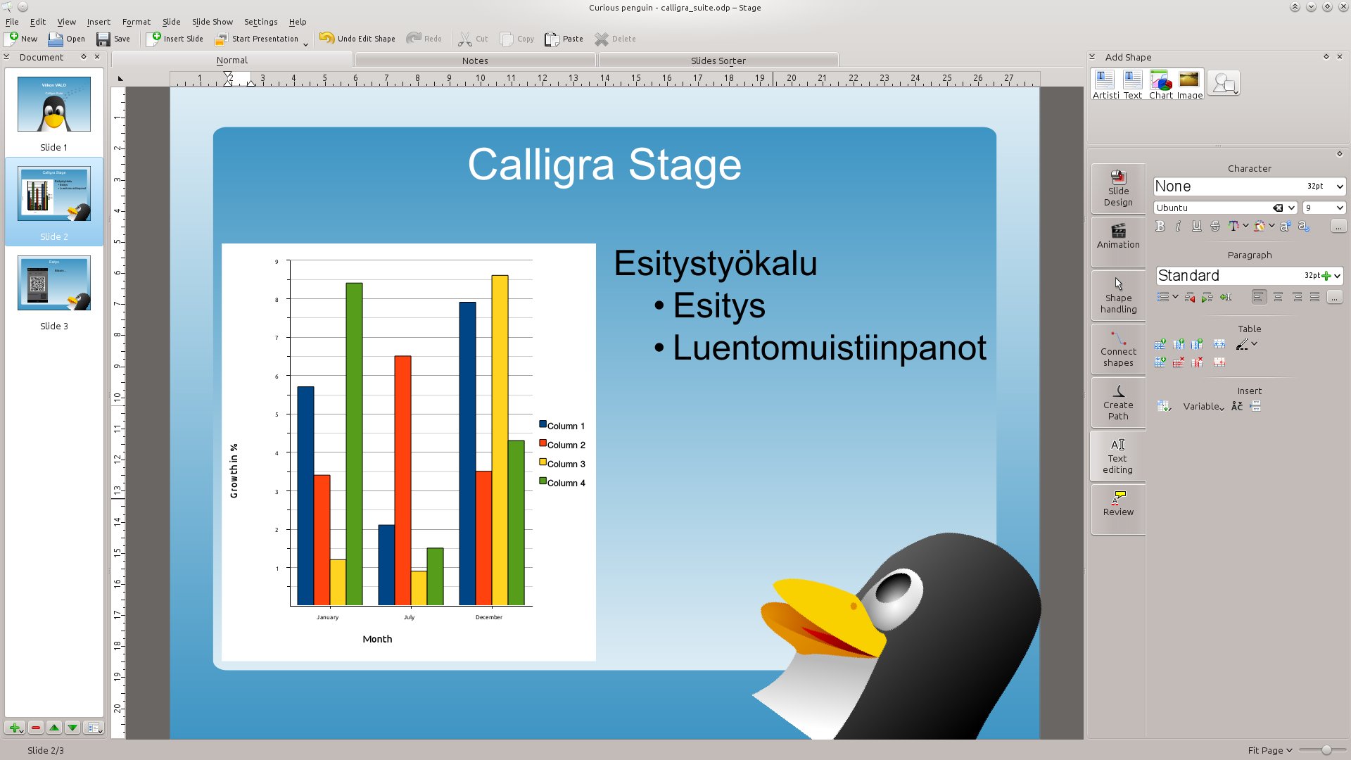 galleryimage:Stage-esitysohjelma