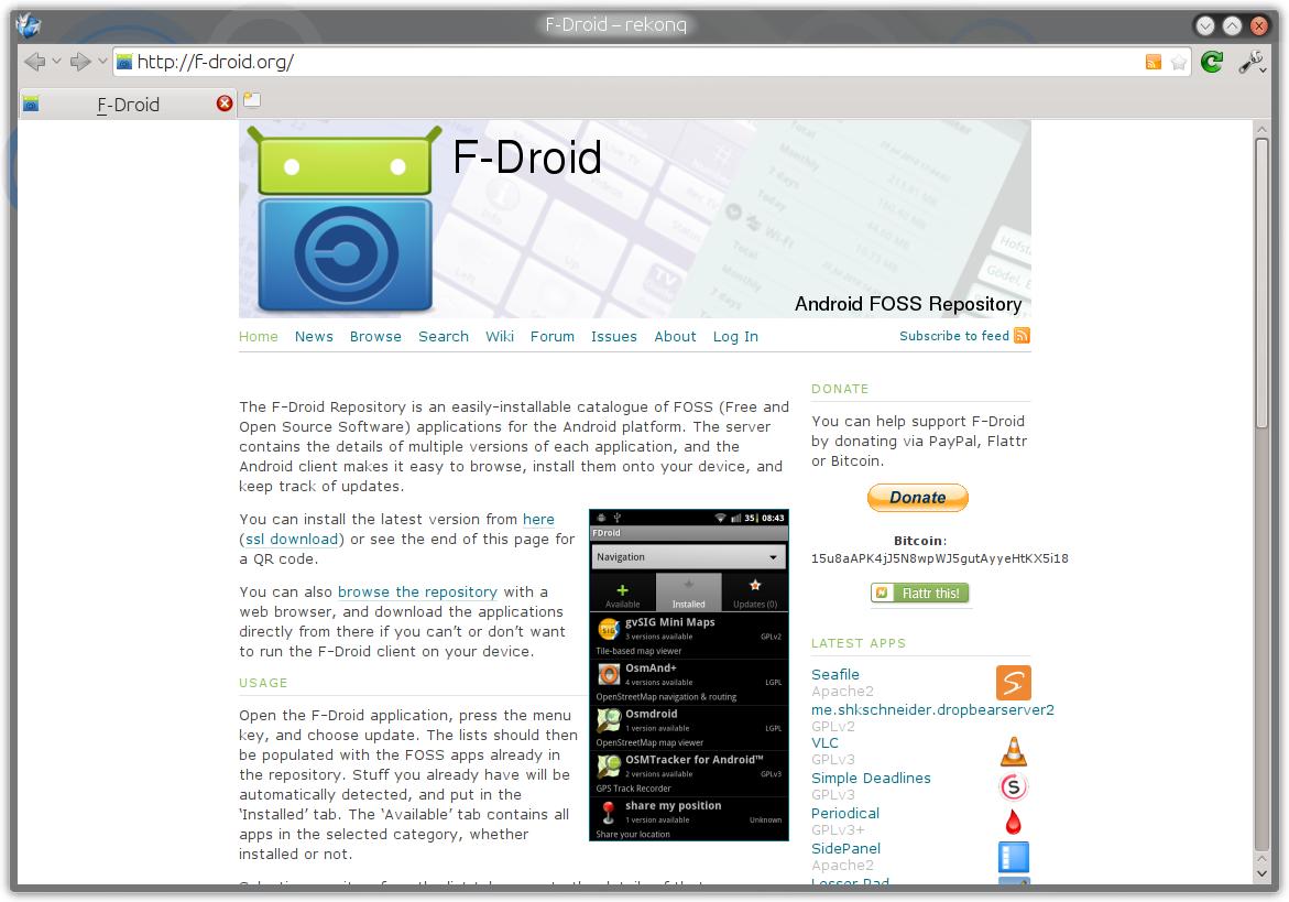 galleryimage:F-Droid-projektinweb-sivusto.