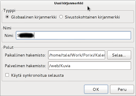 galleryimage:Usein käytetyistä yhteyksistä voi tehdäkirjanmerkin