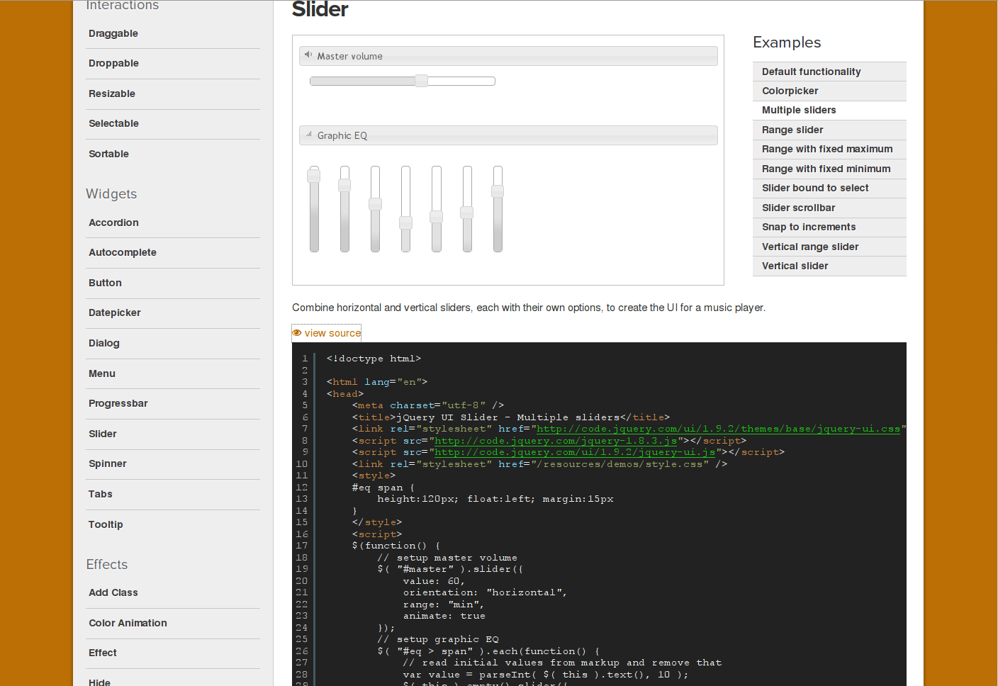 galleryimage:jQuery-ui:nliukusäätimiä.